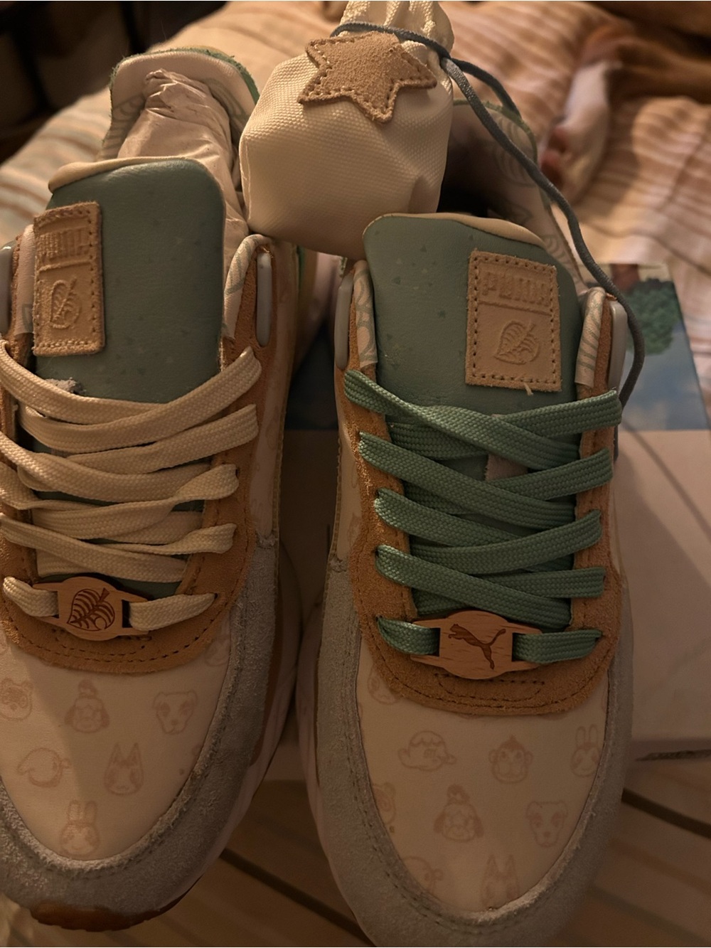 Puma x Animal Crossing Sneakers in size 4